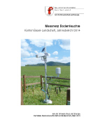 Titelbild Jahresbericht 2014, Bodenmessnetz Kanton Basel-Landschaft